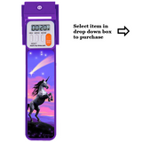 3D Digital Bookmark with Reading Light