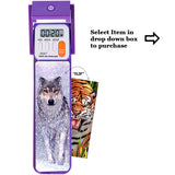 3D Digital Bookmark with Reading Light
